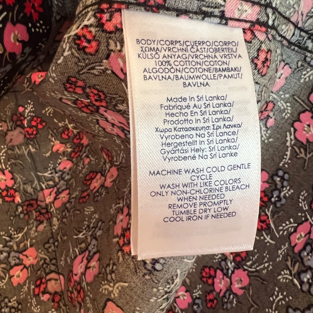 Chaps Cotton Button Down Blouse - image 5